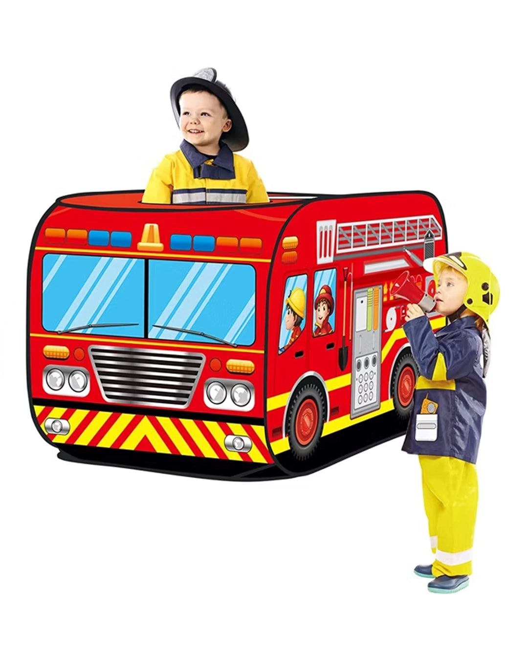 خيمة لعب للأطفال على شكل سيارة إطفاء (Fire Truck Play Tent)