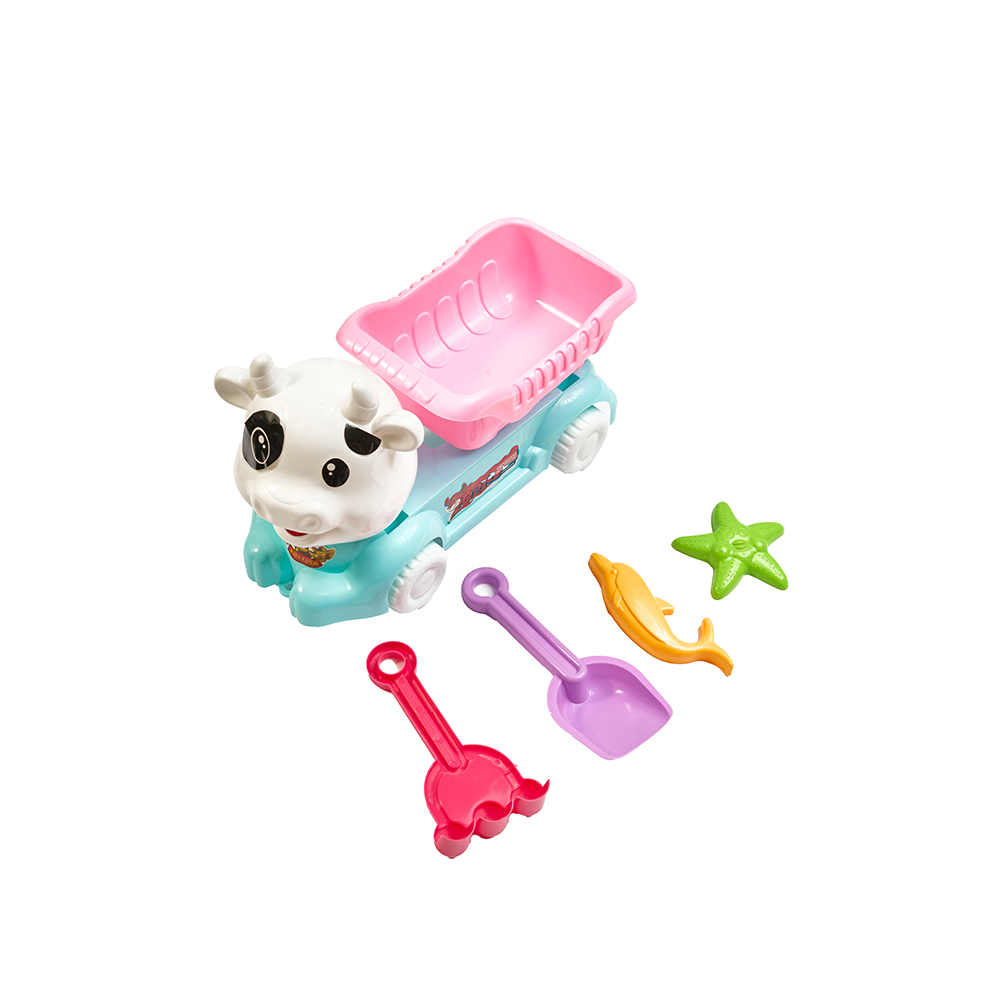 Kids’ Sand Toy Cart with Play Tools