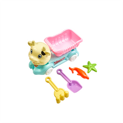Kids’ Sand Toy Cart with Play Tools